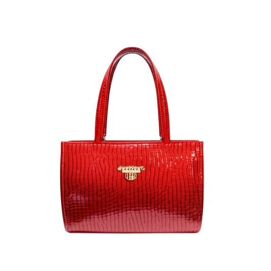 Scarlet Luxe Croc Bag